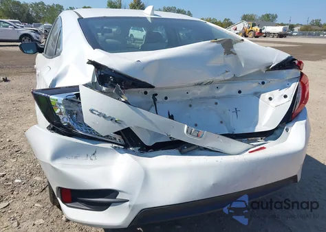 2017 Honda Civic Ex из США, поврежденный, VIN 19XFC2F75HE077175